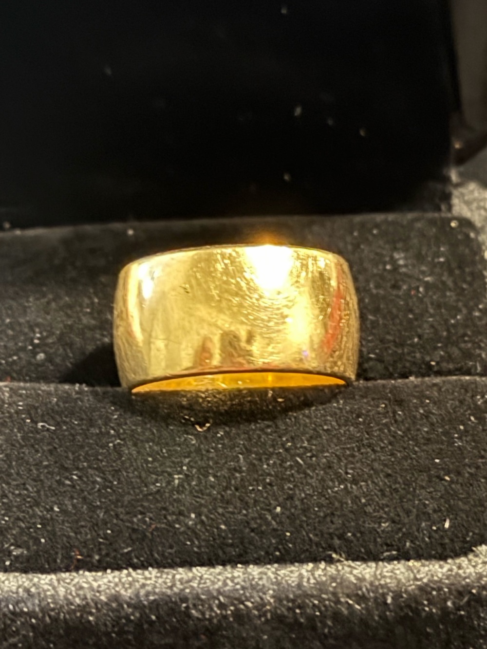 14K Yellow Gold Band Ring